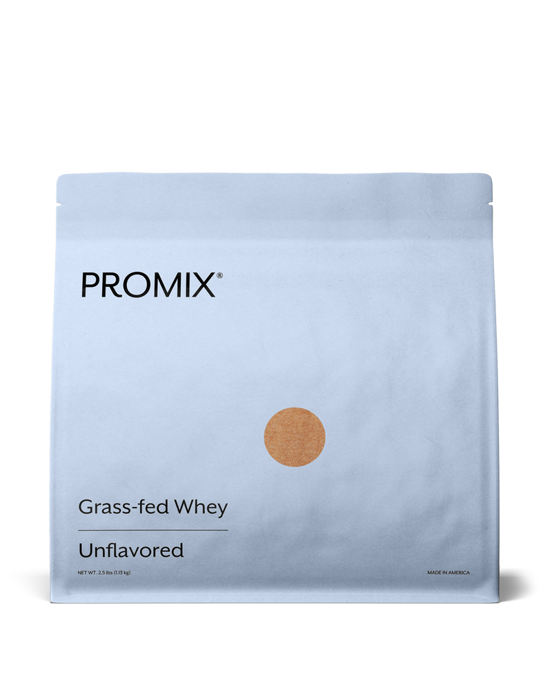 Promix Unflavored Whey Protein Powder | 2.5 LB Bag