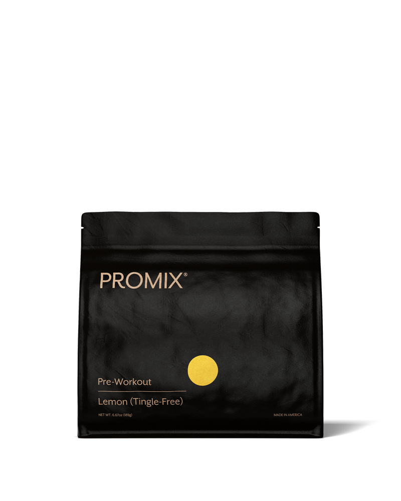 Promix Pre-Workout | Tingle-free / 30 Serving Pouch / Lemon