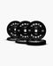 Black Bumper Plates 160 lbs