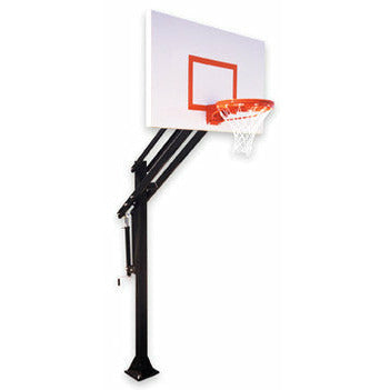 First Team Attack Endura In Ground Adjustable Basketball System