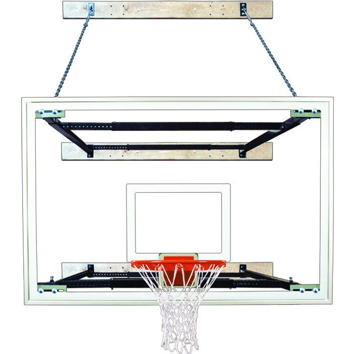 First Team SuperMount68 Tradition Wall Mounted Basketball System