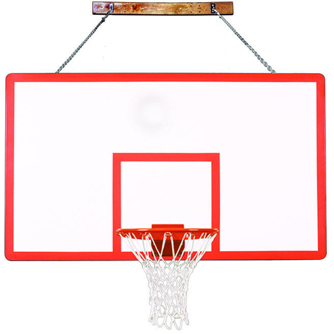 First Team FoldaMount82 Performance Side Folding Wall Mounted Basketball System