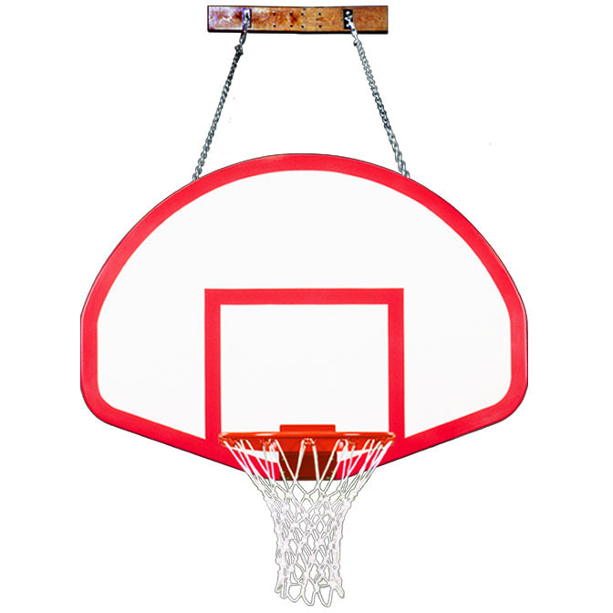 First Team FoldaMount82 Rebound Side Folding Wall Mounted Basketball System