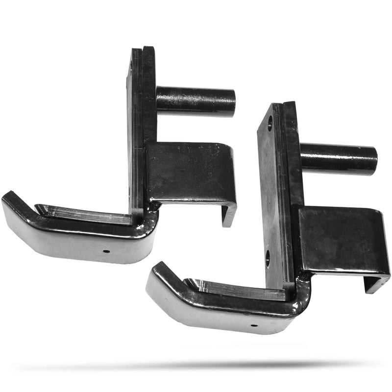 Scratch and Dent, Titan Fitness Pair Padded J-Hooks For T-2 Series Power Racks & 2-in.x2-in. Square Tube