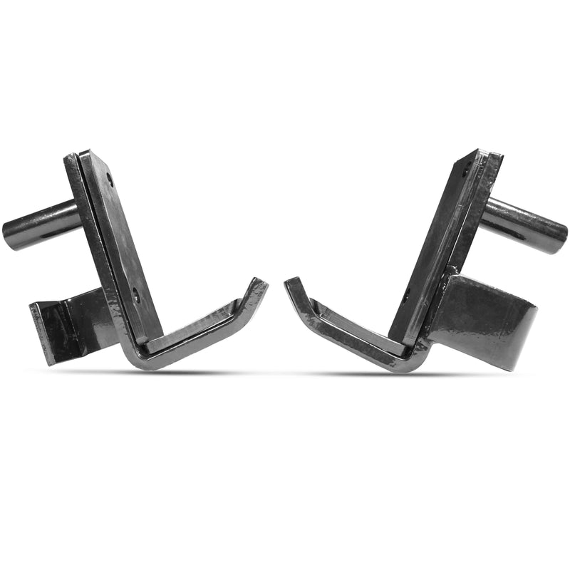 Scratch and Dent, Titan Fitness Pair Padded J-Hooks For T-2 Series Power Racks & 2-in.x2-in. Square Tube