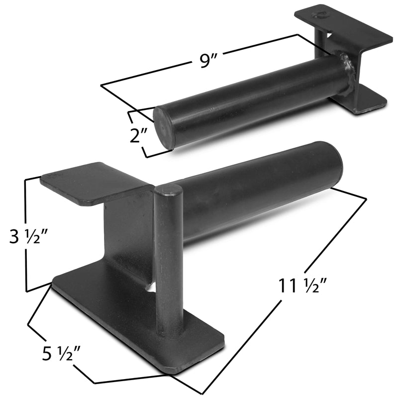 Scratch and Dent - Olympic Weight Plate Holder for T-3 Power Rack 3"x2" Tube - FINAL SALE