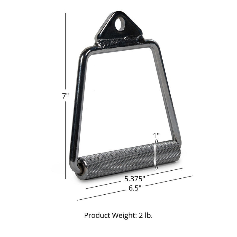 Rotating D-Handle Cable Machine Attachment