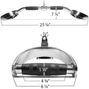 Scratch and Dent - 28" Chrome Lat Bar Pro Duty Pull Machine - FINAL SALE