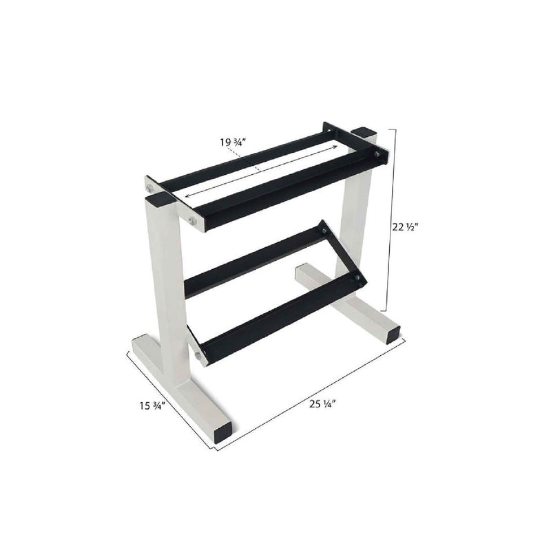 Scratch and Dent - 2 Tier Dumbbell Rack - FINAL SALE