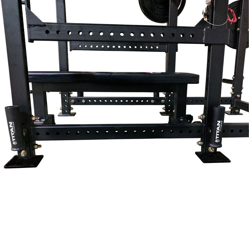 Scratch and Dent, Pair Of Vertical Mount Barbell Holders For T-3 Power Rack