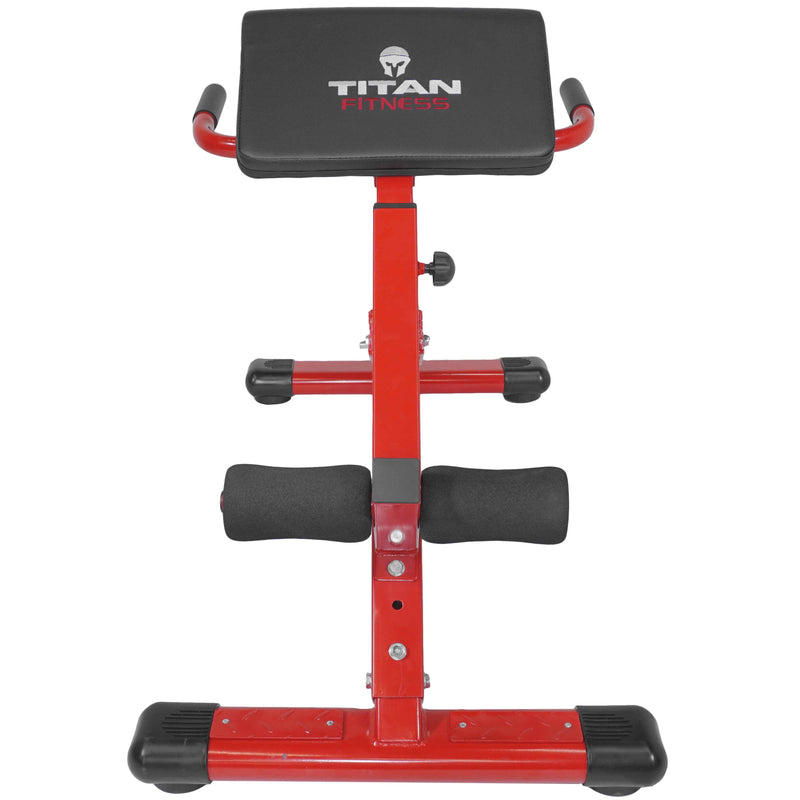 Scratch and Dent, Titan Fitness Hyper/Back Extension Ab Bench