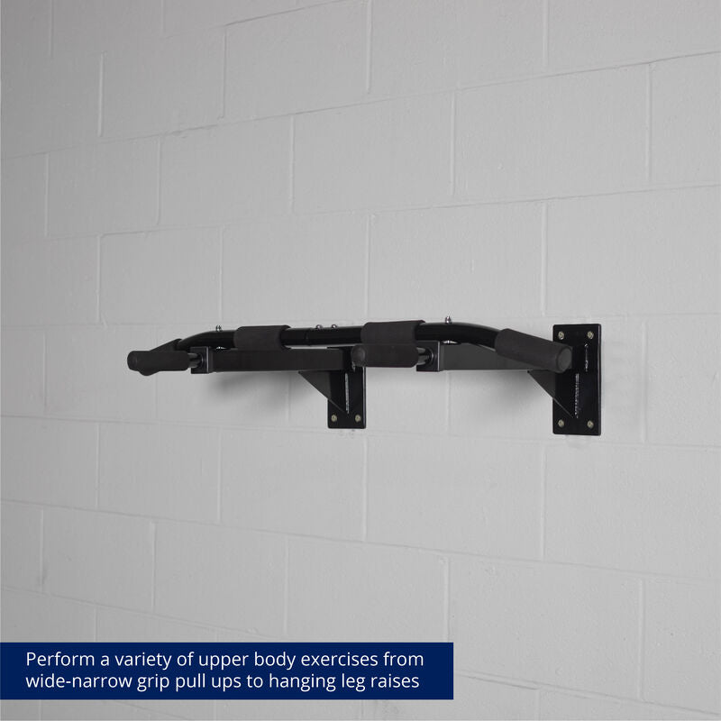 3 Position Wall-Mounted Pull-Up Bar