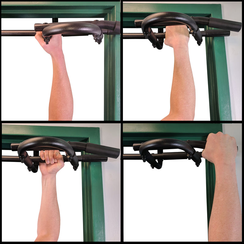 Scratch and Dent - Over the Door Trainer Pull Up Bar Gym & Dip Station - FINAL SALE