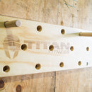 Scratch and Dent - Wall Mounted Peg Board - FINAL SALE