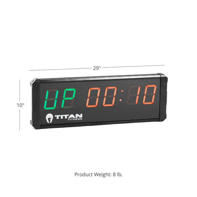 Scratch and Dent - Large Gym Timer With Remote - FINAL SALE