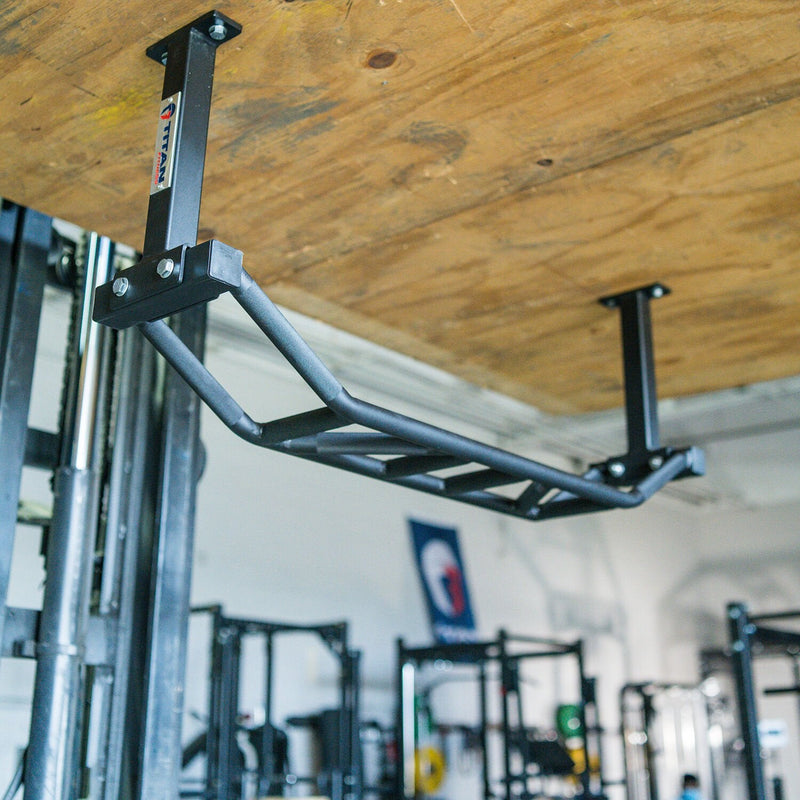 Scratch and Dent - Ceiling Mounted Multi-Grip Pull-Up Bar - FINAL SALE