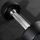 Scratch and Dent - Single 15 LB Round Urethane Dumbbell - FINAL SALE