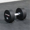 Scratch and Dent - 55 LB Single Round Urethane Dumbbell - FINAL SALE