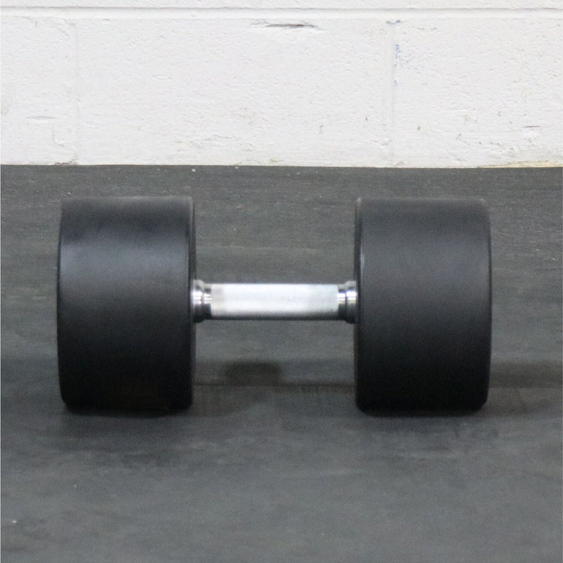 Scratch and Dent - 100 LB Single Round Urethane Dumbbell - FINAL SALE