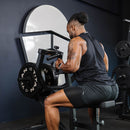 Plate-Loaded Seated Row Machine