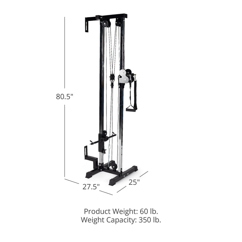 Scratch and Dent - Wall Mounted Pulley Tower – Short – V3 - FINAL SALE