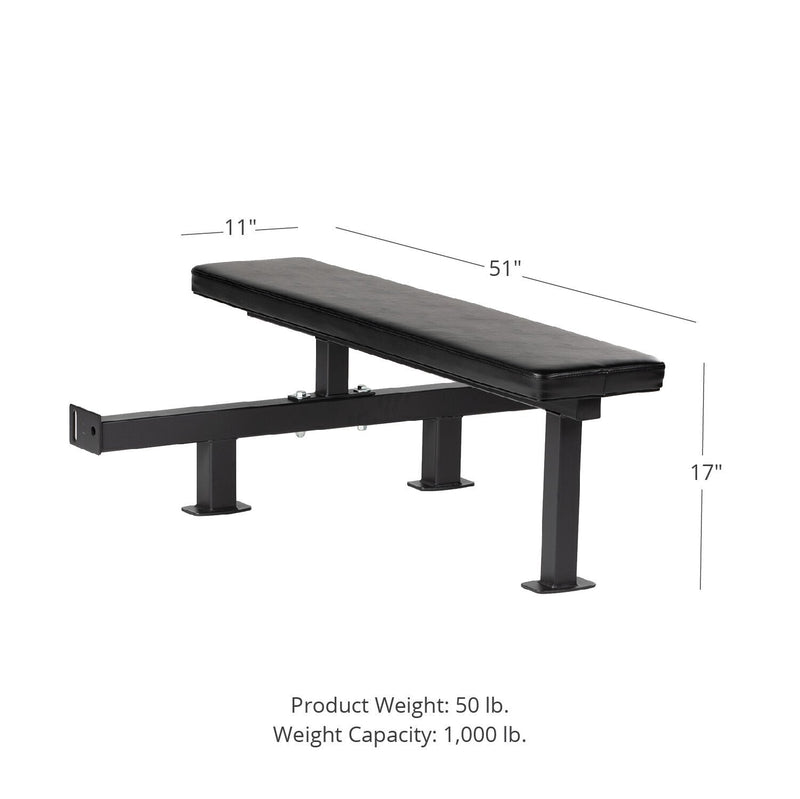 Scratch and Dent - Drop-In Power Rack Bench | Competition Height - FINAL SALE