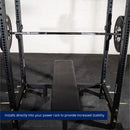 Scratch and Dent - Drop-In Power Rack Bench | Competition Height - FINAL SALE