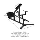 Chest Support T-Bar Row Machine