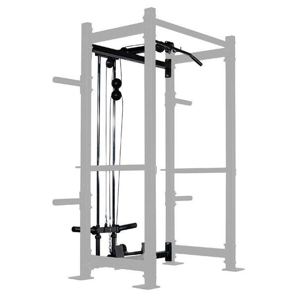 Lat Tower Rack Attachment – T-3 and X-3 Series Bolt Down Power Racks | Short