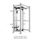 Lat Tower Rack Attachment – T-3 and X-3 Series Bolt Down Power Racks