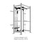 Lat Tower Rack Attachment – T-3 and X-3 Series Bolt Down Power Racks