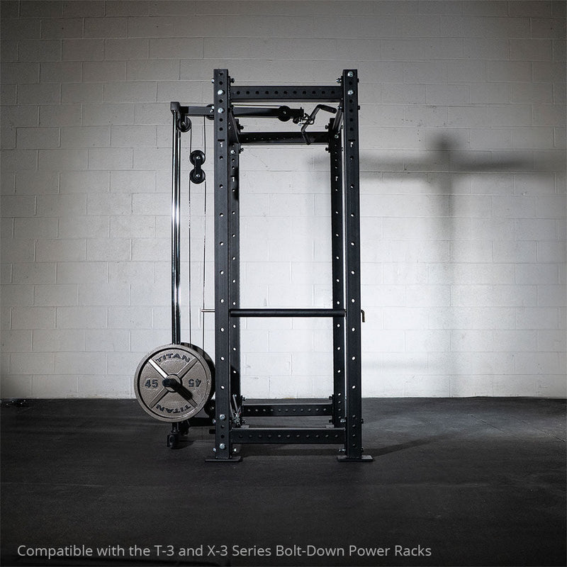 Lat Tower Rack Attachment – T-3 and X-3 Series Bolt Down Power Racks