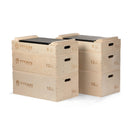 SCRATCH AND DENT - Stackable Wood Jerk Blocks W/ Silencer Pad - FINAL SALE