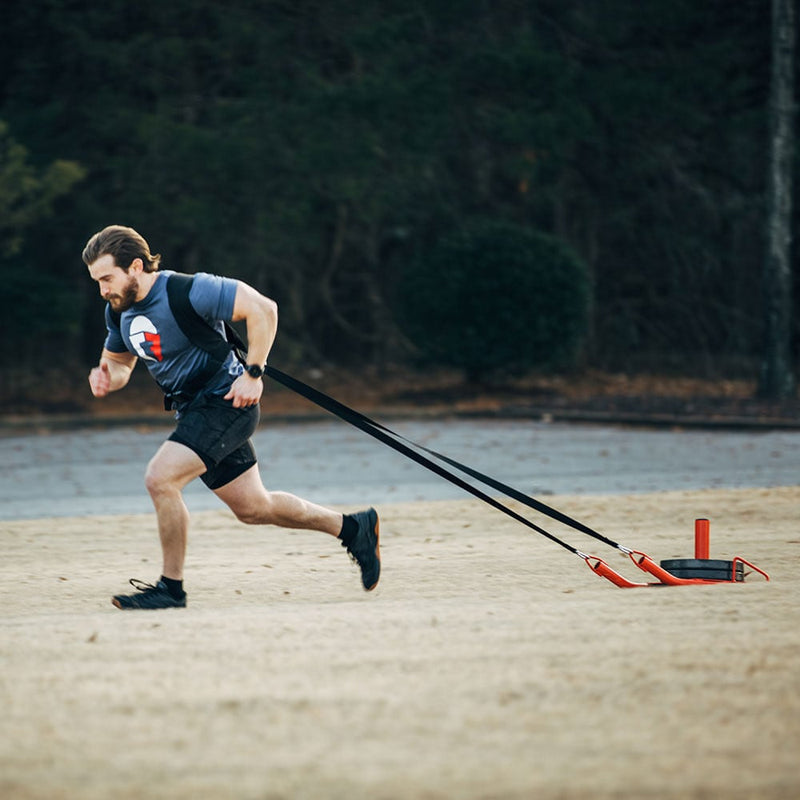 Power Speed Sled with Deluxe Harness