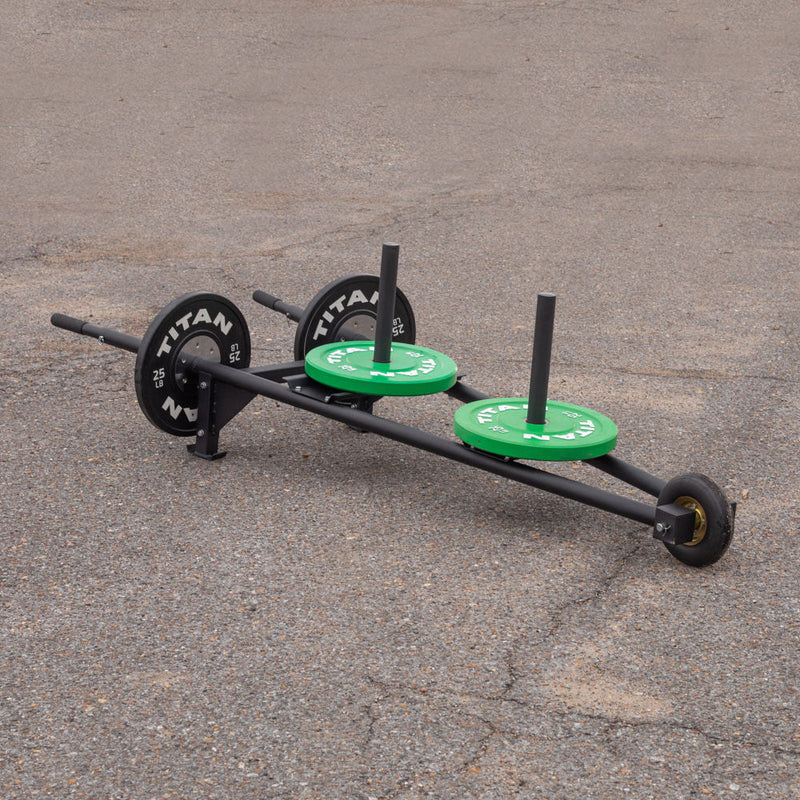 Plate Loaded Weighted Wheelbarrow