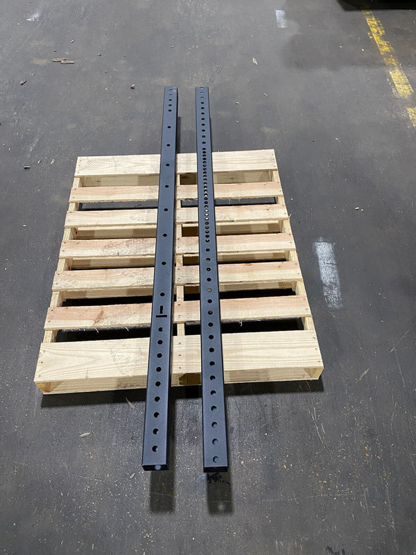 Scratch and Dent - Pair of 92" X3 Uprights: Flat Foot - FINAL SALE