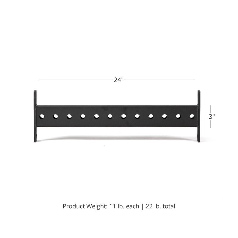 24-in T-3 Series Space Saving Rack Side Bracings