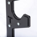 Wall Mounted 6 Barbell Rack