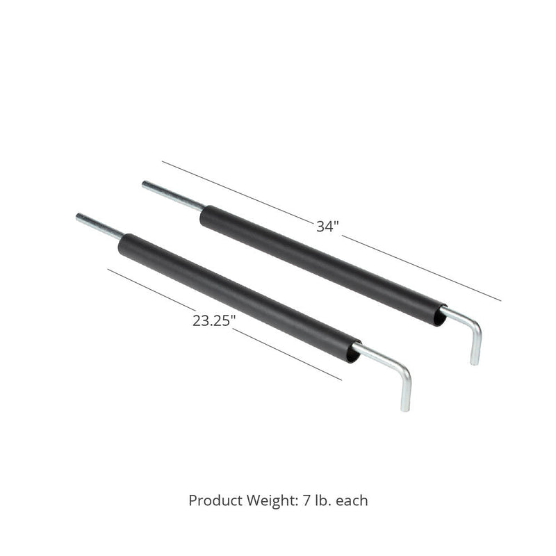 Scratch and Dent, Pin And Pipe Safety Set - 24" Depth