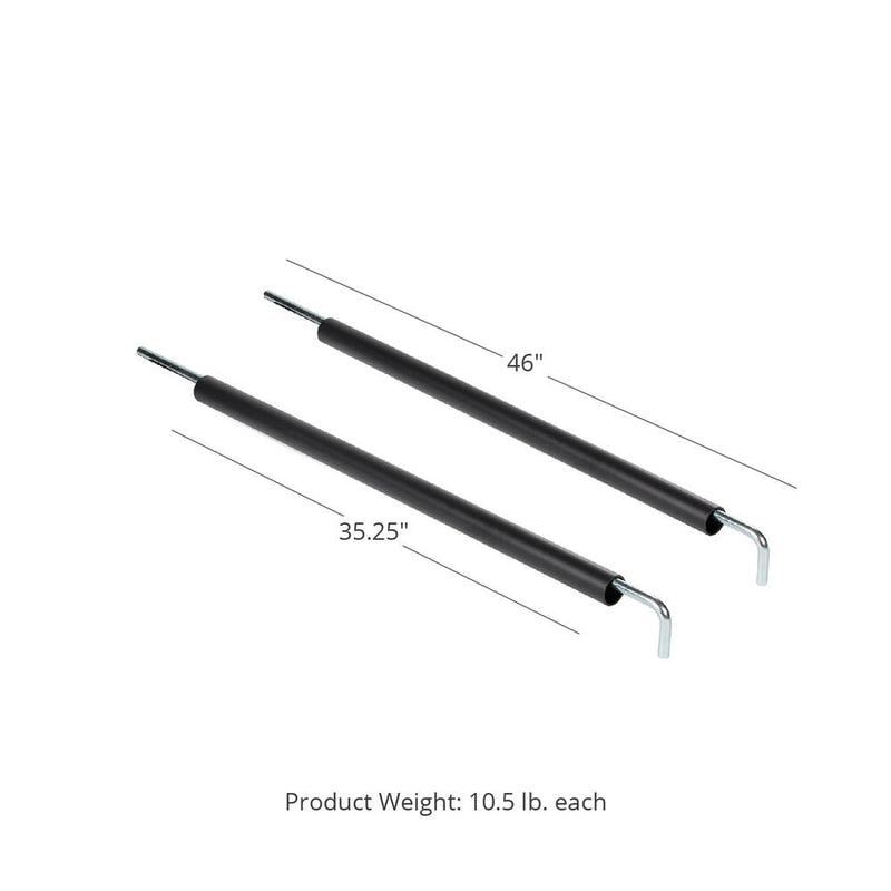 Scratch and Dent, Pin And Pipe Safety Set - 36" Depth