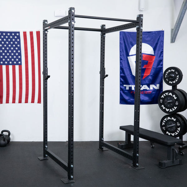 Scratch and Dent, T-3 Series Black Tall Power Rack with 36" Depth