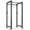 TITAN Series Power Rack | Black / 2” Fat Pull-Up Bar / Roller J-Hooks