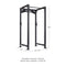 TITAN Series Power Rack 100" 36"