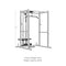 T-2 Series Lat Tower Power Rack Attachment