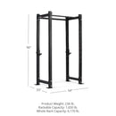 X-3 Series Bolt Down Power Rack 90" 24"