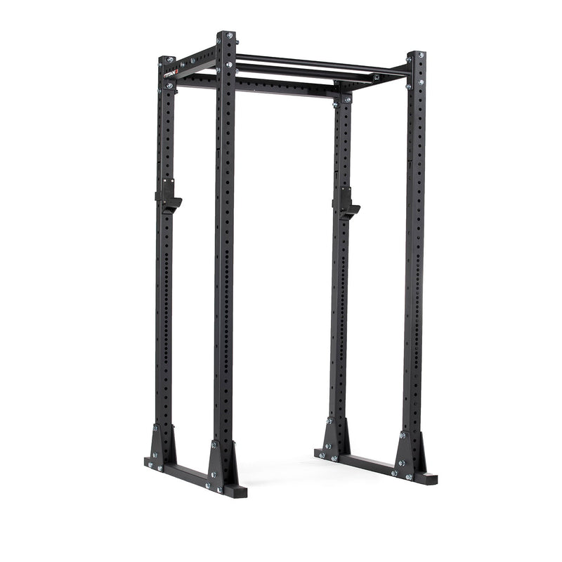 X-3 Series Flat Foot Power Rack - Rack Height: 91" - Optional Weight Plate Holders: 4 Pack Weight Plate Holders | 91" / 4 Pack Weight Plate Holders