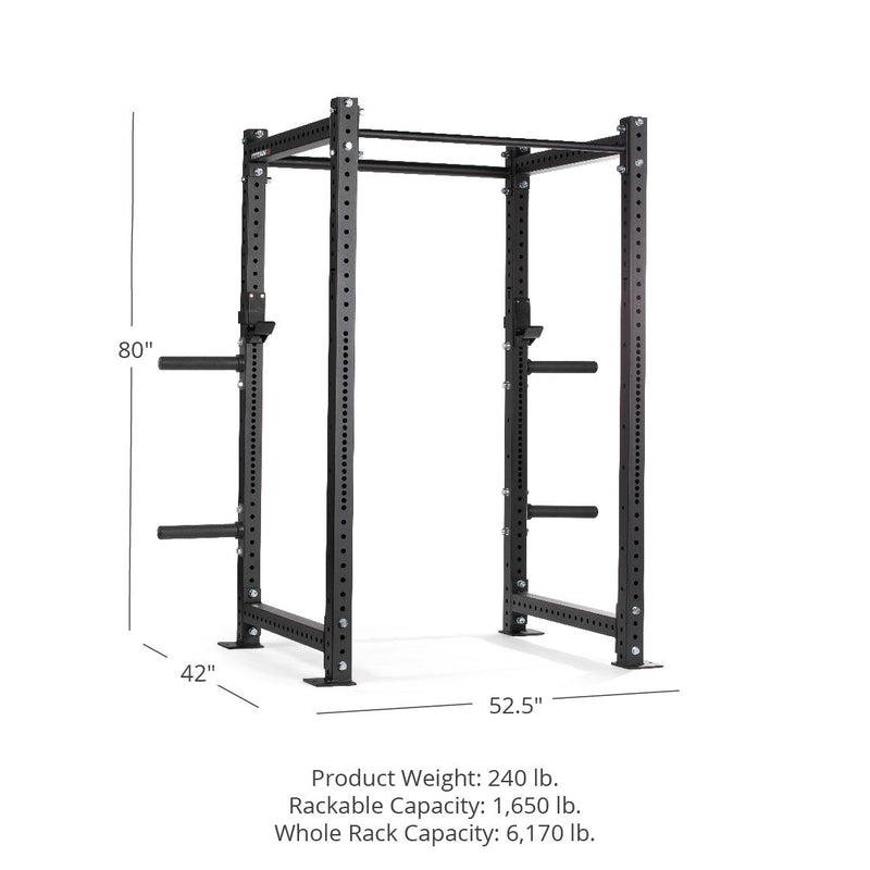 X-3 Series Bolt Down Power Rack 80" 36"