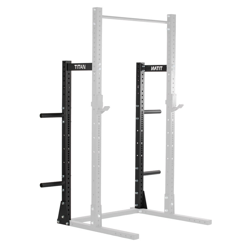 X-3 Series Half Rack Conversion Kit | 4 Pack Weight Plate Holders