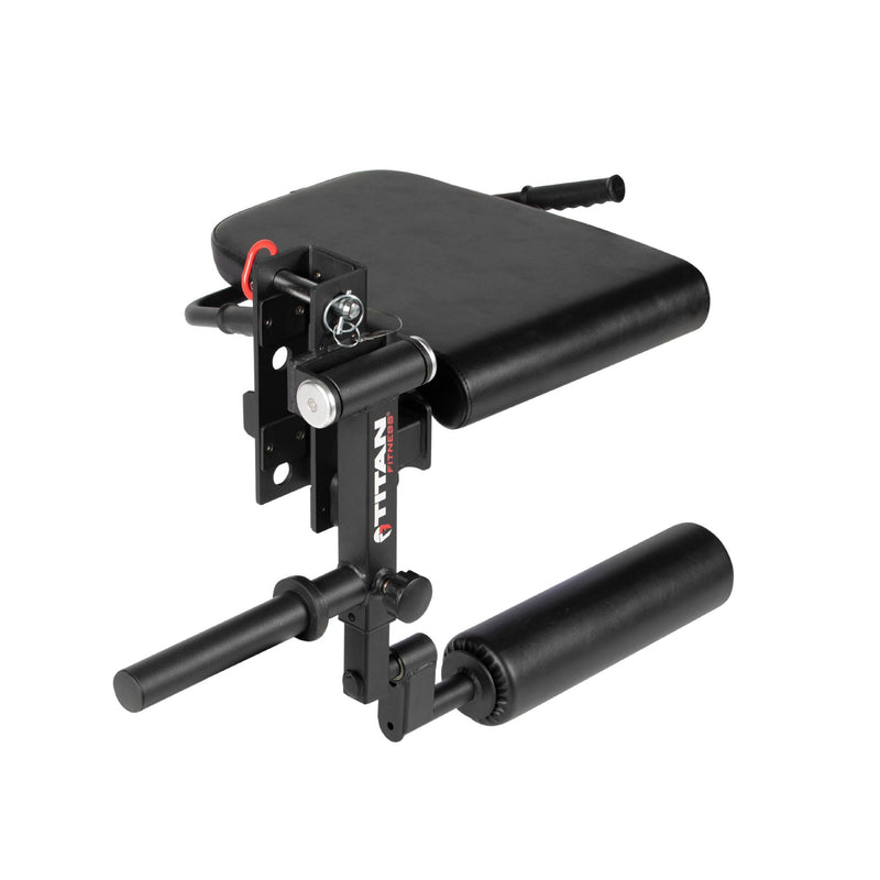 Scratch and Dent, TITAN Series Rack Mounted Leg Curl and Extension