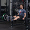 TITAN Series Rack Mounted Leg Curl and Extension